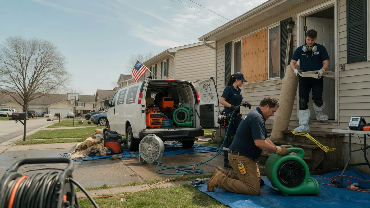 Water Damage Restoration in Irvington, VA near me